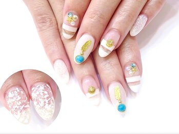 ネイルコレクション ベビーピンク(Baby Pink)/ジェルアート放題☆マリン:夏