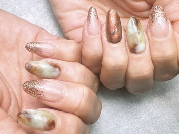 ネイルズ ラニ ル トロワ店(Nails Lani)の写真/スカルプで長さ出し☆ナチュラル&綺麗な長さ出しで理想の指先に♪[ネイルケア/スカルプ/大通ネイル]