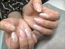ネイルサロン ユーア(Yu a)の雰囲気（ケア込♪人気の人気の定額は色替えパーツ変更OK！写真￥8980☆）