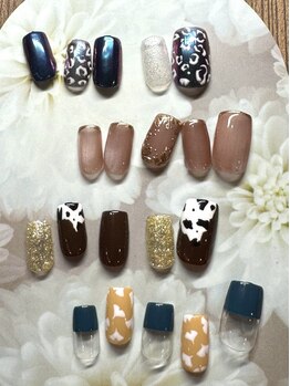 アロハナ(Alohana)の写真/【赤羽駅徒歩4分】安いサロンにはない手描きアートの高技術◎フットとのお揃いネイルもオススメです♪