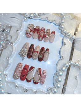 冬ネイルサンプル