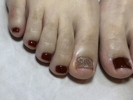 ボルドー/冬フット