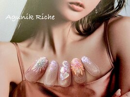 【花火ネイル】