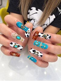 【アクリル】秋ネイル