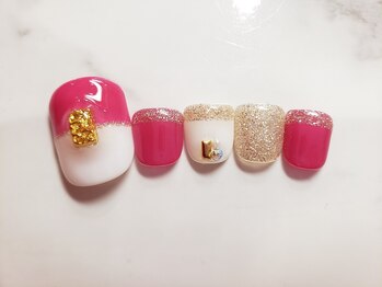 ネイルサロン ラブリーズ 相模大野店(NAIL SALON LOVELLY'S)/定額フット　¥8800