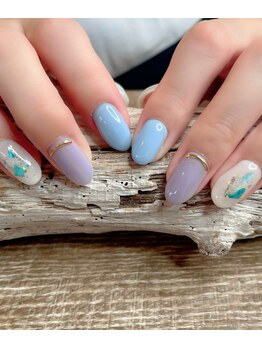 爪屋べっぴん堂/初夏カラーニュアンス