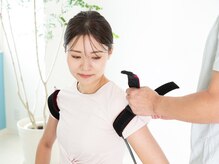 こつこつカメさん。 松戸/加圧ベルトを付け根に巻きます