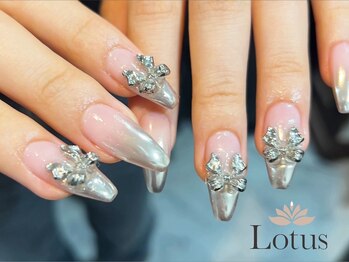 ロータス ネイルアンドアイラッシュ(Lotus)/ミラーグラデーション☆