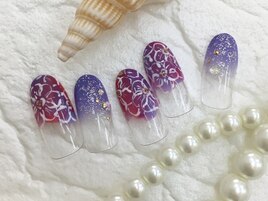 フラワー柄
