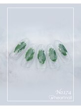はあとねいる 水戸千波店/ハンドネイル：No.174