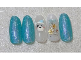 クリスマスネイル