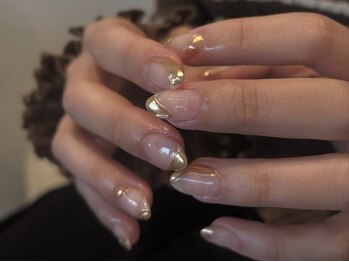 シェリーネイル 恵比寿(cherie nail)の写真/【恵比寿駅1分★】完全プライベートネイルサロン★モチが自慢!《シンプルネイルアート》は当店におまかせ!