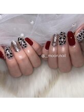 ムーンネイル(MOON.NAIL)/レオパードネイル♪120min