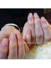 ネイルサロン ラ メール(Nail Salon La mer)/【ジェル】大人可愛い