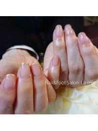 【ジェル】大人可愛い