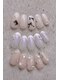 アリュールビューティー(Allure beauty)の写真/【高技術】シンプル/ワンカラーでも差がつく360°美フォルム仕上げ♪カラー600種ご用意/パーツ豊富！