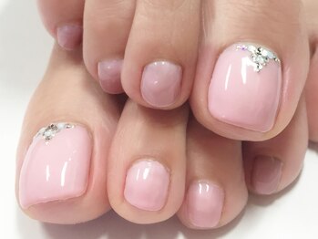 ネイルマジック 仙台一番町店(NAIL MAJIC)/シンプルフット☆￥8700