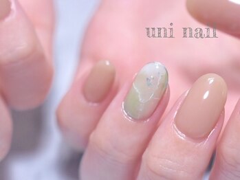 ユニネイル(uninail)/天然石風ネイル