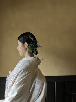 クリア(klir)/“ 和装Wedding hair arrange “