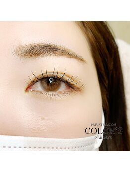 カラーズ ネイル アンド アイ(COLOR'S NAIL&EYE)/フラットマットラッシュ80本