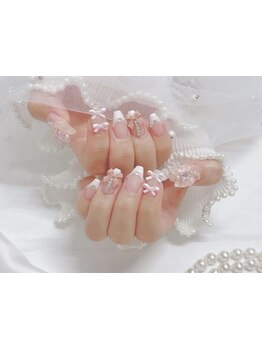 手描きアートが得意なサロン