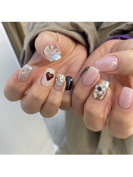 リノ 大阪本町店(lino)/ニュアンスネイル