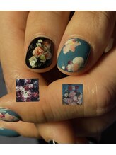 ニコネイル 三軒茶屋店(NICO nail)/flower &nbsp;oil art