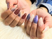 ネイルックバイナチュレルーム(Nailook by Nature Room)/アシメデザイン