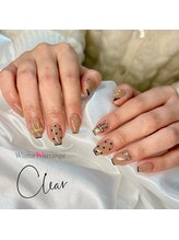 クリア なんば店(Clear)/ヌーディーベージュ×ブラック