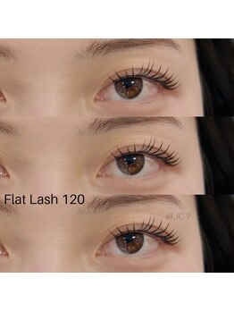 エニー アイラッシュ 広島店(ANY Eyelash)/◯フラットラッシュ 120本◯