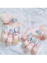 ヘブン ネイル 鶯谷(HEAVEN Nail)/海ネイルデザイン