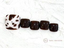 牛さんネイル¥7500