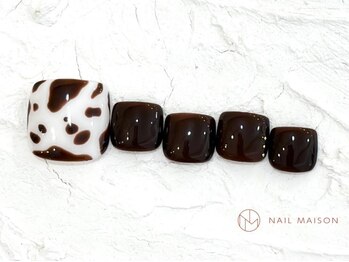 ネイルメゾン 池袋店(NAIL MAISON)/牛さんネイル¥7500