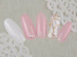 #オフィスネイル #お花