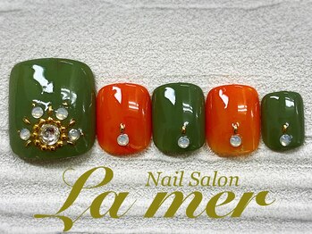 ラメール(La mer)/★フット定額ネイル★ ￥7700