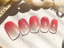 ネイルアンドアイラッシュ ブレス エスパル山形本店(BLESS)/ナチュラルホロネイル