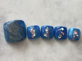ミラーニュアンスネイル