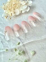 オリビアブルー(Olivia Blue)/グラデーション×ミラー