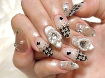 チャーピーネイル(CHIRPY NAIL)/千鳥柄*120min