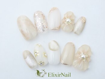 エリクサーネイル 西武新宿(Elixir Nail)の写真/セミオーダージェルネイルが定額¥5280から施術可能☆あなただけの綺麗な指先になれるサロン♪