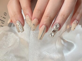 アイネイルズ 渋谷店(I nails)/【Kana.y】ワンホンベージュ