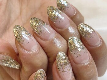 ペタル(Petal)の写真/《大人気メニュー!!》豊富なカラーご用意◎人気のラメグラデーション☆シンプルに仕上げたい方におすすめ♪