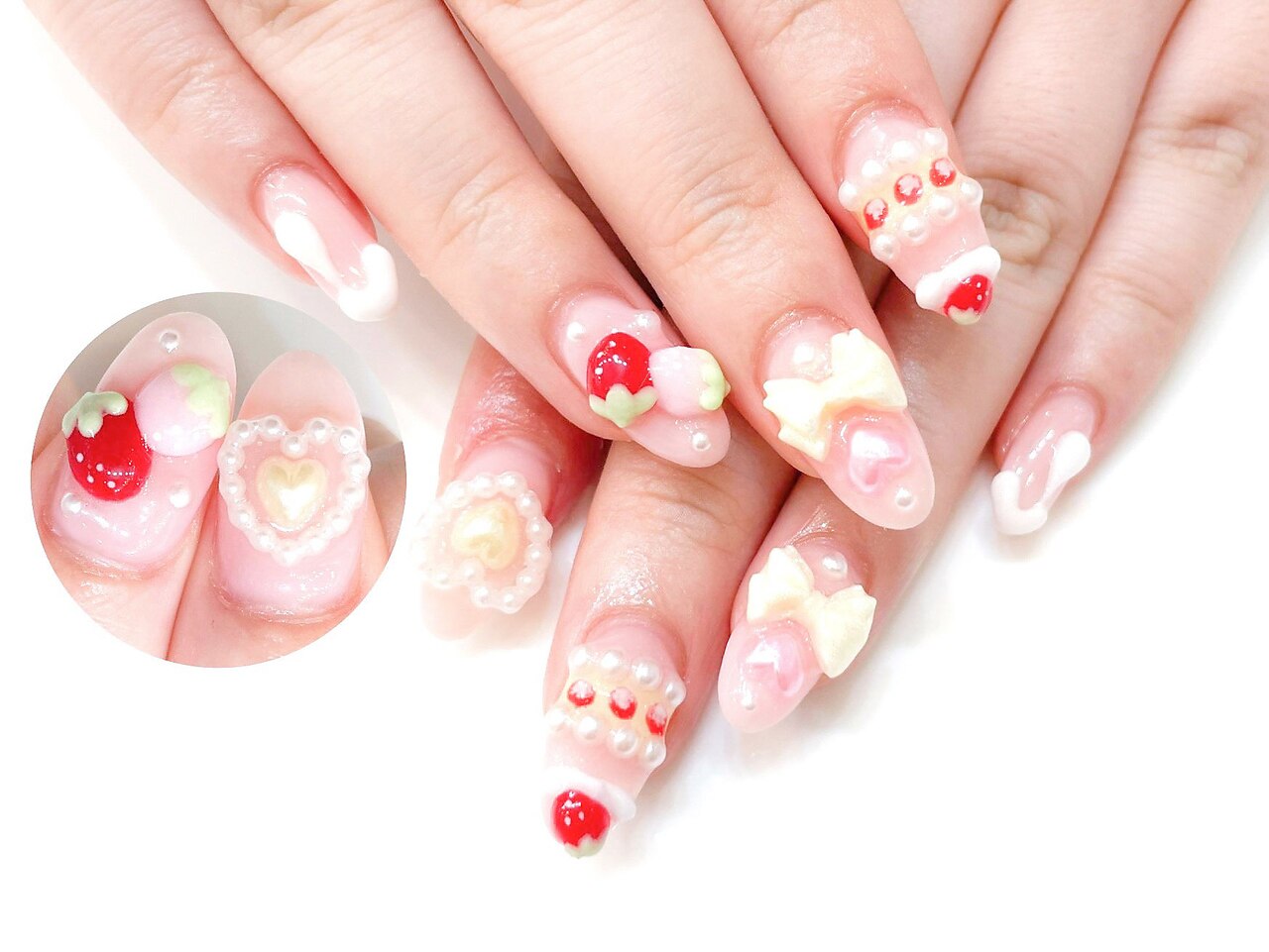 2026年冬トレンド】ケーキのネイルデザイン集｜人気順｜ホットペッパー