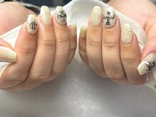 アルティノ ネイル ガーデン(altino nail garden)/フラッシュ×クロムパーツ