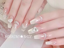 ホシノネイル(HOSHINO NAIL)の雰囲気（ブライダル・オーロラ・ゴージャス・持ち込みデザイン）