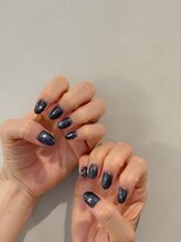 ラトリエジッタ(L atelier JITTA)/ネイビーネイル