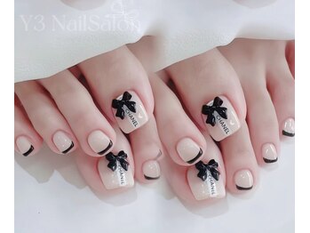 ワイスリー(Y3)の写真/【Foot】足元から気分が上がるフットネイルサンダルの季節は普段見えない時期も自分だけの楽しみに