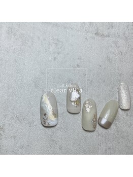 ネイルサロンクリアヴィラ(nail salon clear villa)/nuance designコース￥9990