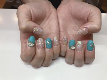 ティーエヌ 本厚木店/夏ネイル☆7000円【7700円税込】