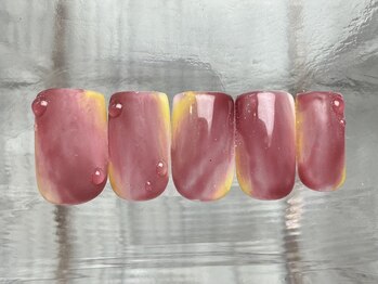 ナネア カラー(nanea color)/ぶどうネイル9000円